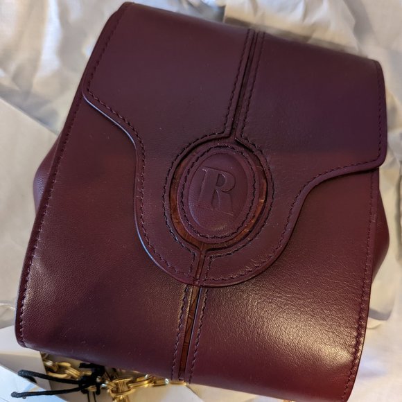 NWT Rouje Burgundy Cheri Chain Purse - Picture 2 of 4